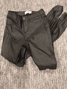 New Look Tall Skinny Black Coated Jeans - Classic Slim Fit